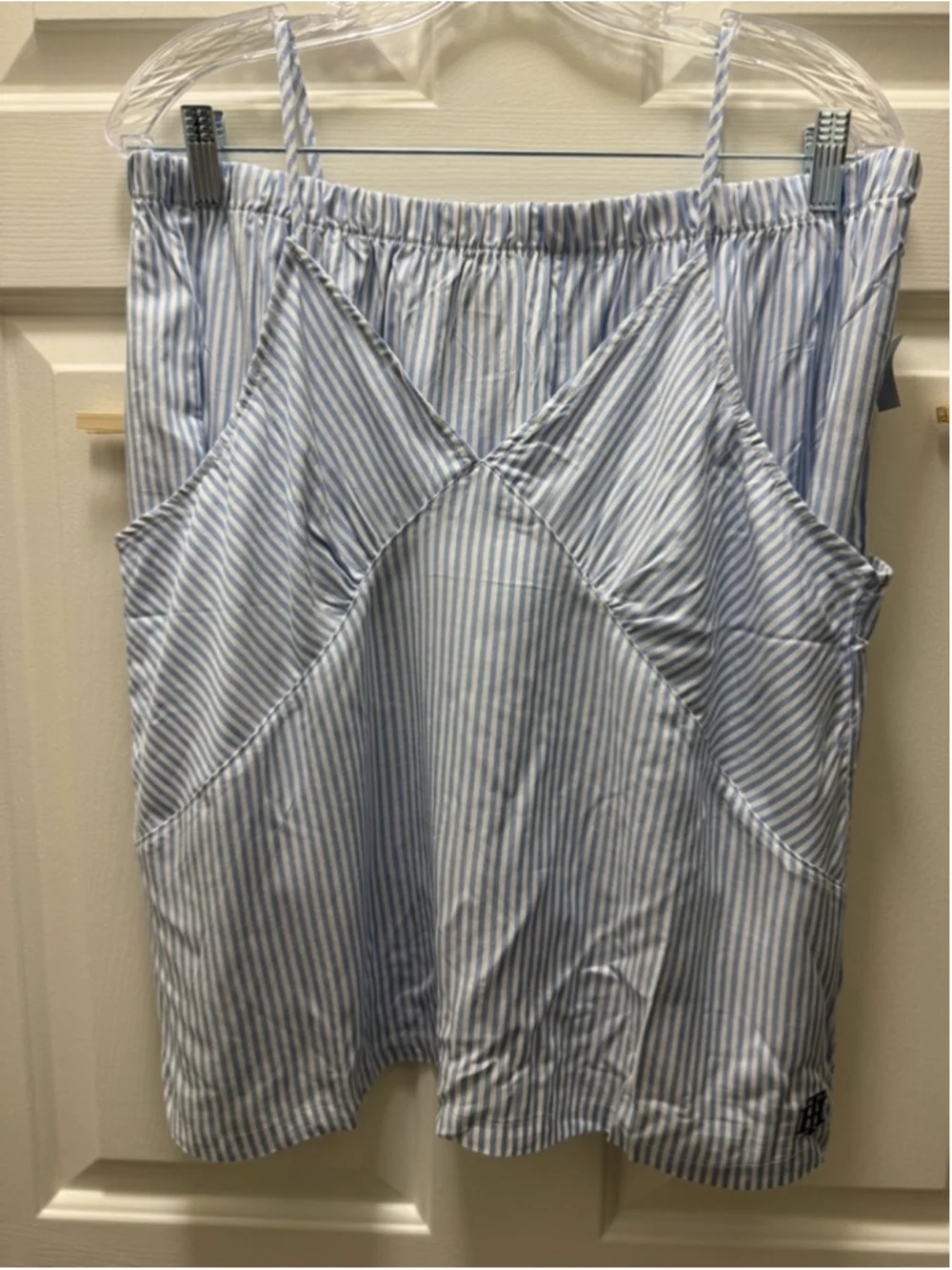 Tommy Hilfiger NWT XL Blue Striped Pajama Sleepwear